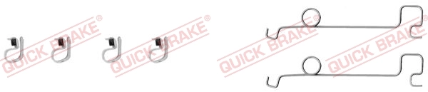 Accessory Kit, disc brake pad